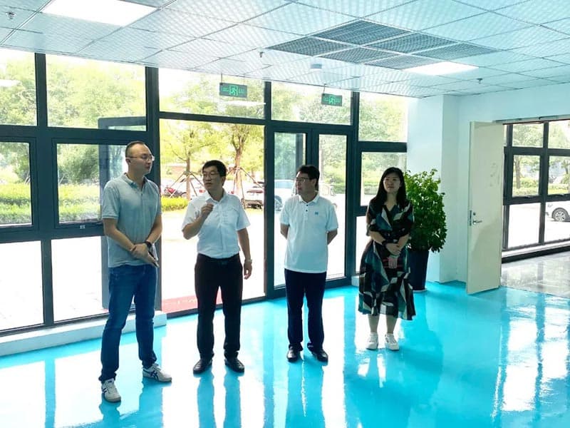 山东鲁信创投到公司进行项目对接考察